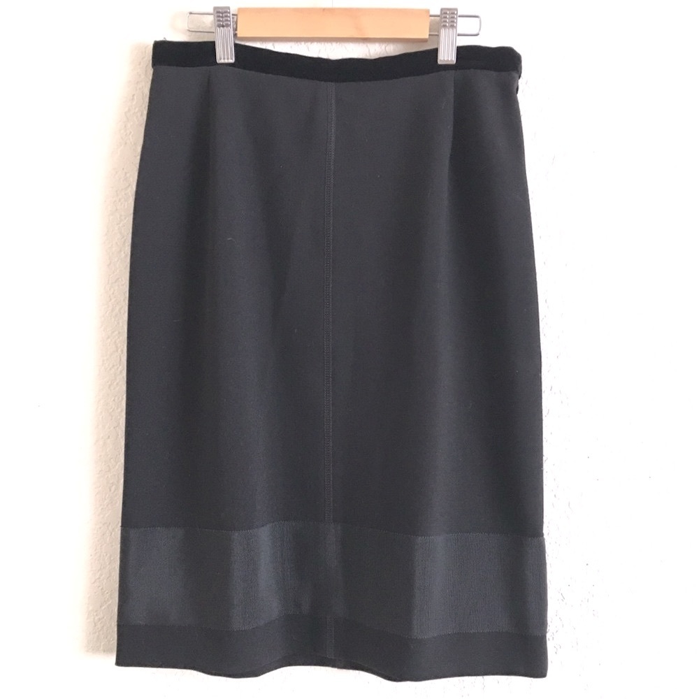 PRADA wool and nylon skirt